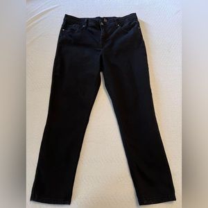 DG2 Dianne Gilman Black Shaper Tummy Control Jeans Sz 16W